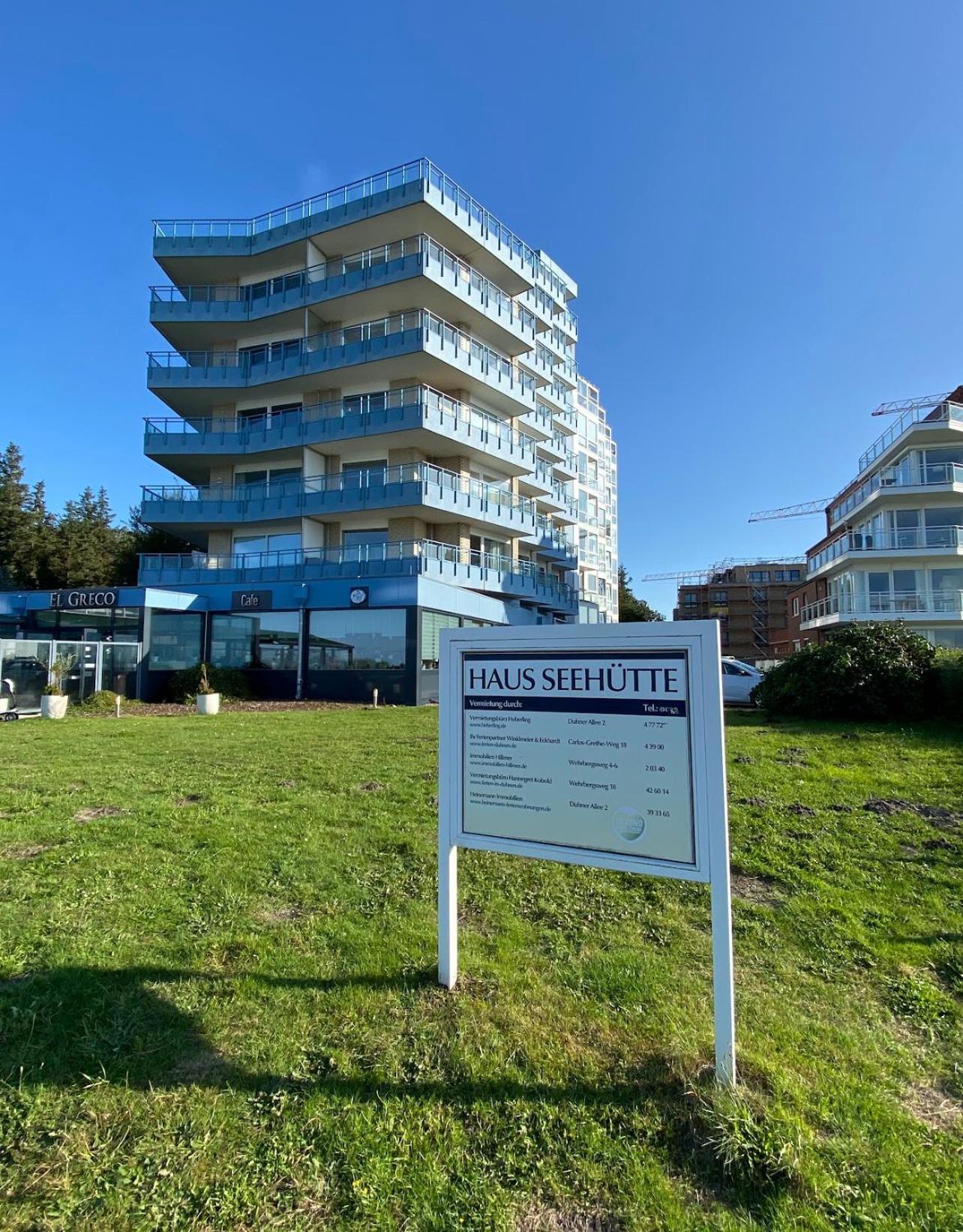 Traumhafte Ferienwohnung - Direkter Meerblick - 50M Zum Strand In Cuxhaven Duhnen In 1A Lage Im Haus Seehuette 외부 사진